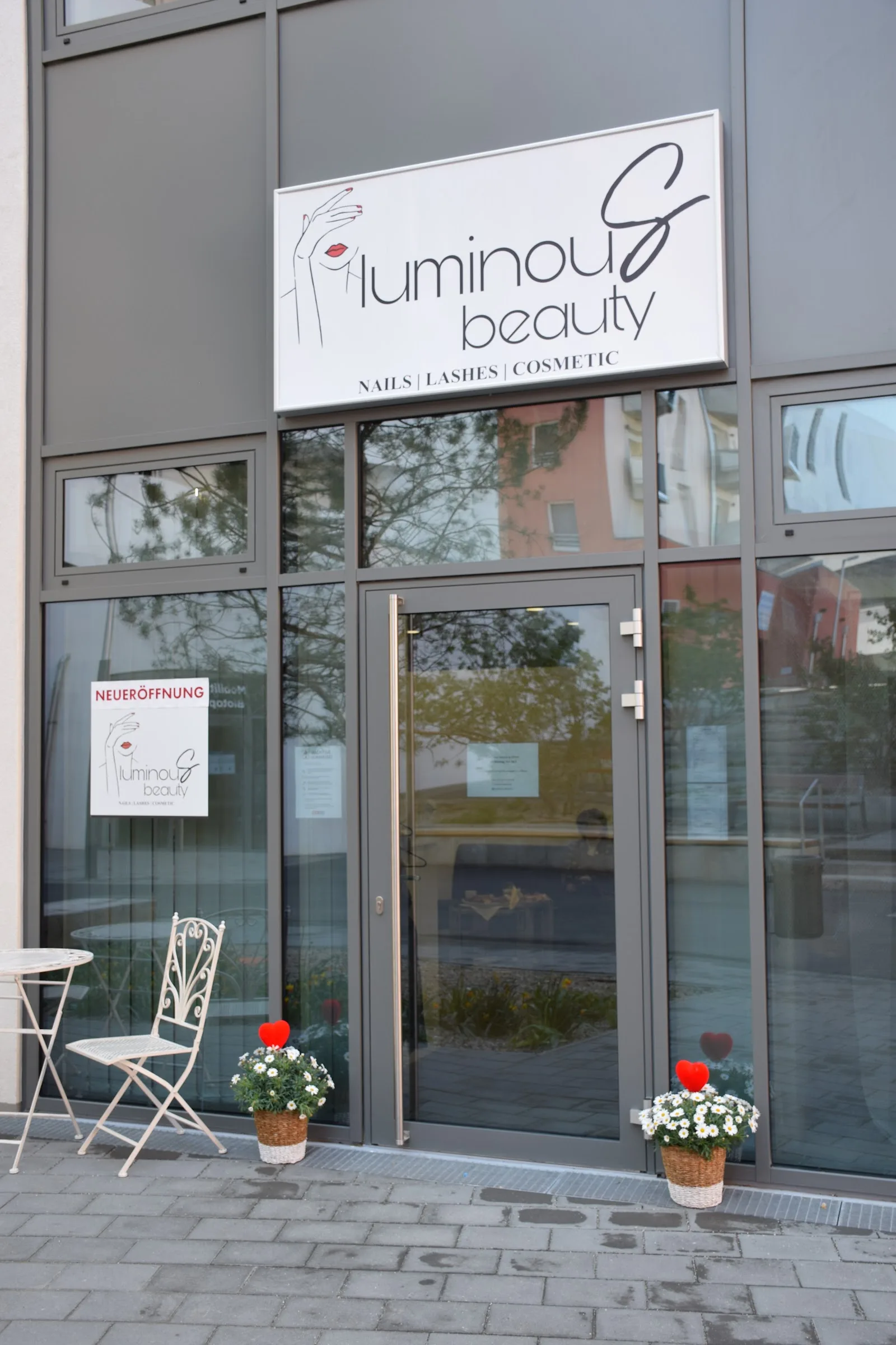 Blick in den Salon